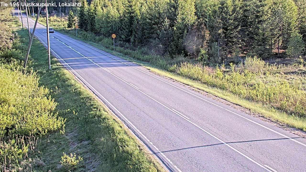 Kelikamerat Kuva Tie 196 Uusikaupunki, Lokalahti, Uusikaupunki, Varsinais-Suomi