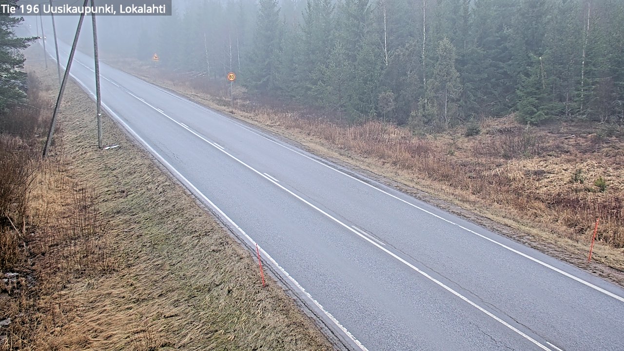 Kelikamerat Kuva Tie 196 Uusikaupunki, Lokalahti, Uusikaupunki, Varsinais-Suomi