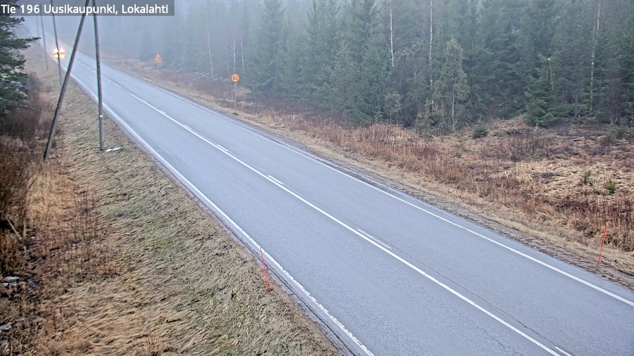 Kelikamerat Kuva Tie 196 Uusikaupunki, Lokalahti, Uusikaupunki, Varsinais-Suomi