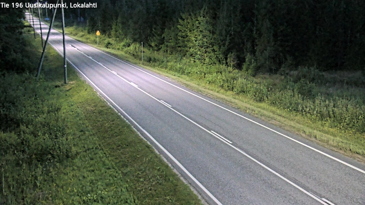 Kelikamerat Kuva Tie 196 Uusikaupunki, Lokalahti, Uusikaupunki, Varsinais-Suomi