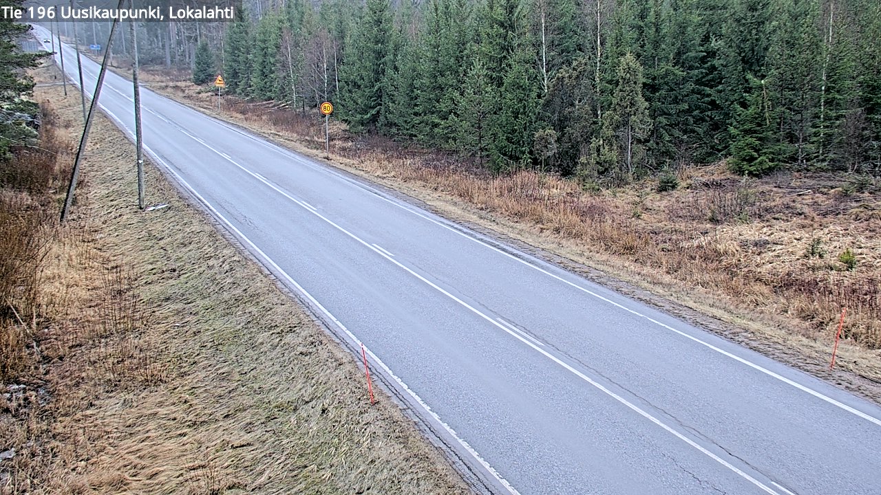 Kelikamerat Kuva Tie 196 Uusikaupunki, Lokalahti, Uusikaupunki, Varsinais-Suomi