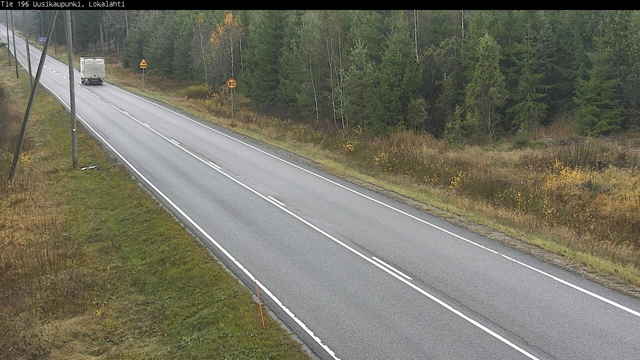 Kelikamerat Kuva Tie 196 Uusikaupunki, Lokalahti, Uusikaupunki, Varsinais-Suomi