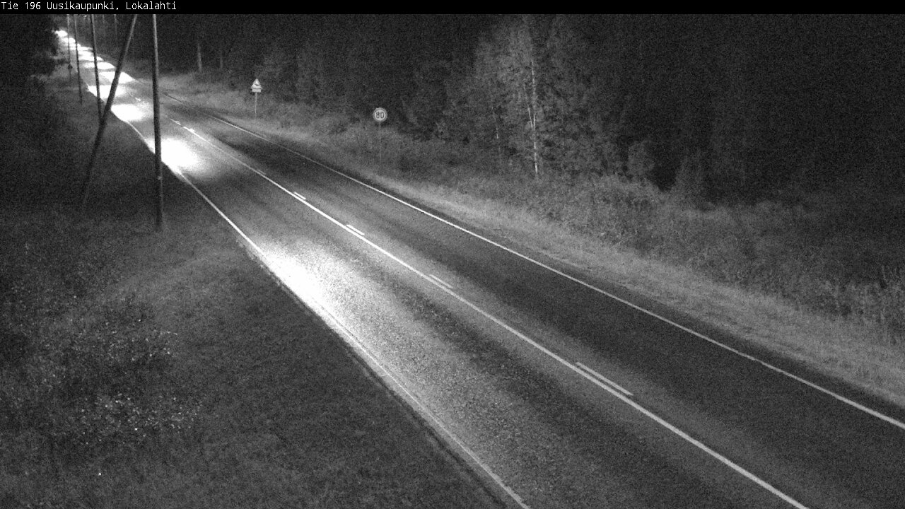 Weather Camera Image Väg 196 Nystad, Lokalax, Uusikaupunki, Varsinais-Suomi