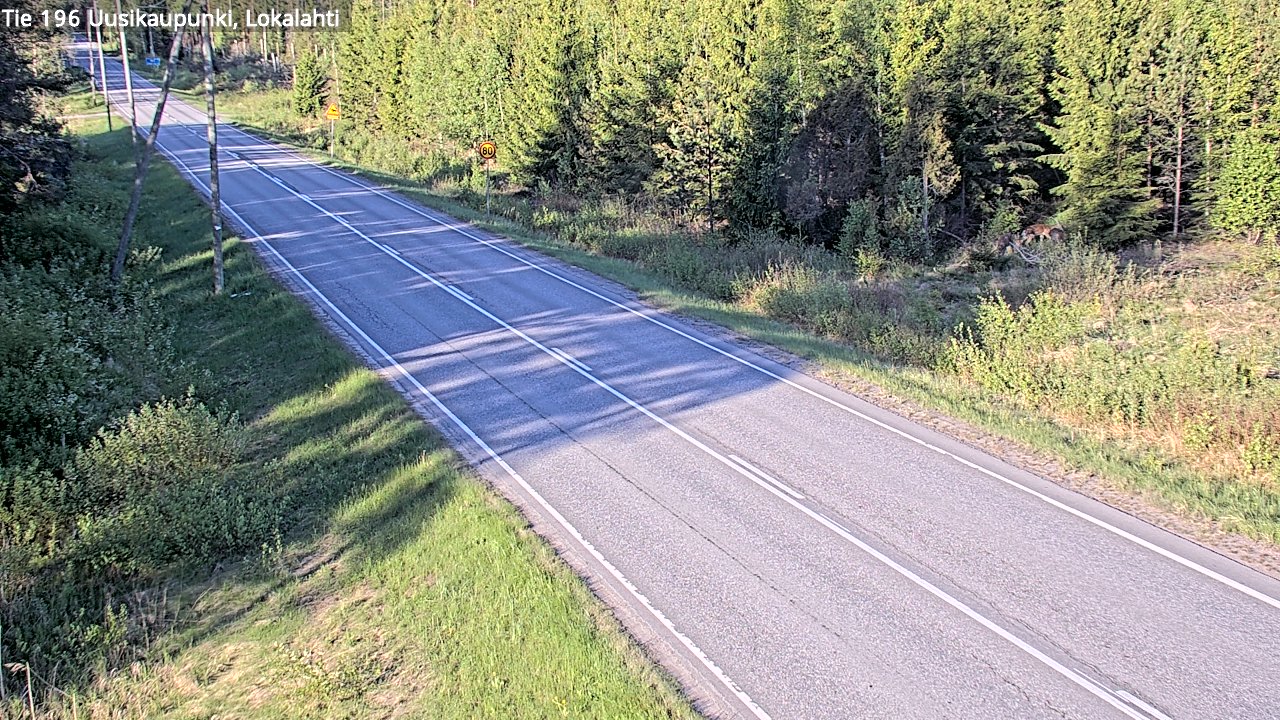 Kelikamerat Kuva Tie 196 Uusikaupunki, Lokalahti, Uusikaupunki, Varsinais-Suomi