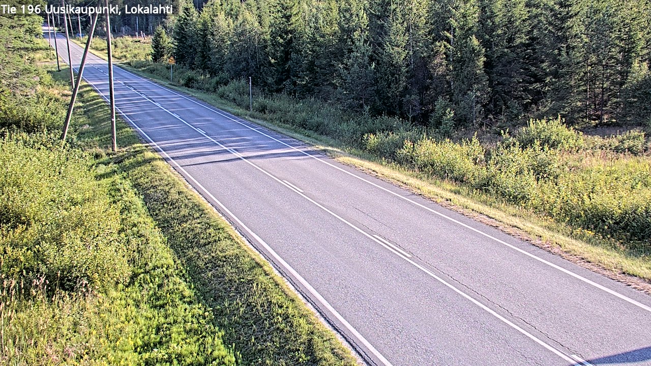 Kelikamerat Kuva Tie 196 Uusikaupunki, Lokalahti, Uusikaupunki, Varsinais-Suomi