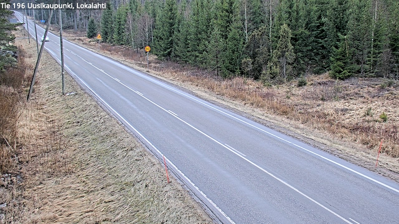 Kelikamerat Kuva Tie 196 Uusikaupunki, Lokalahti, Uusikaupunki, Varsinais-Suomi