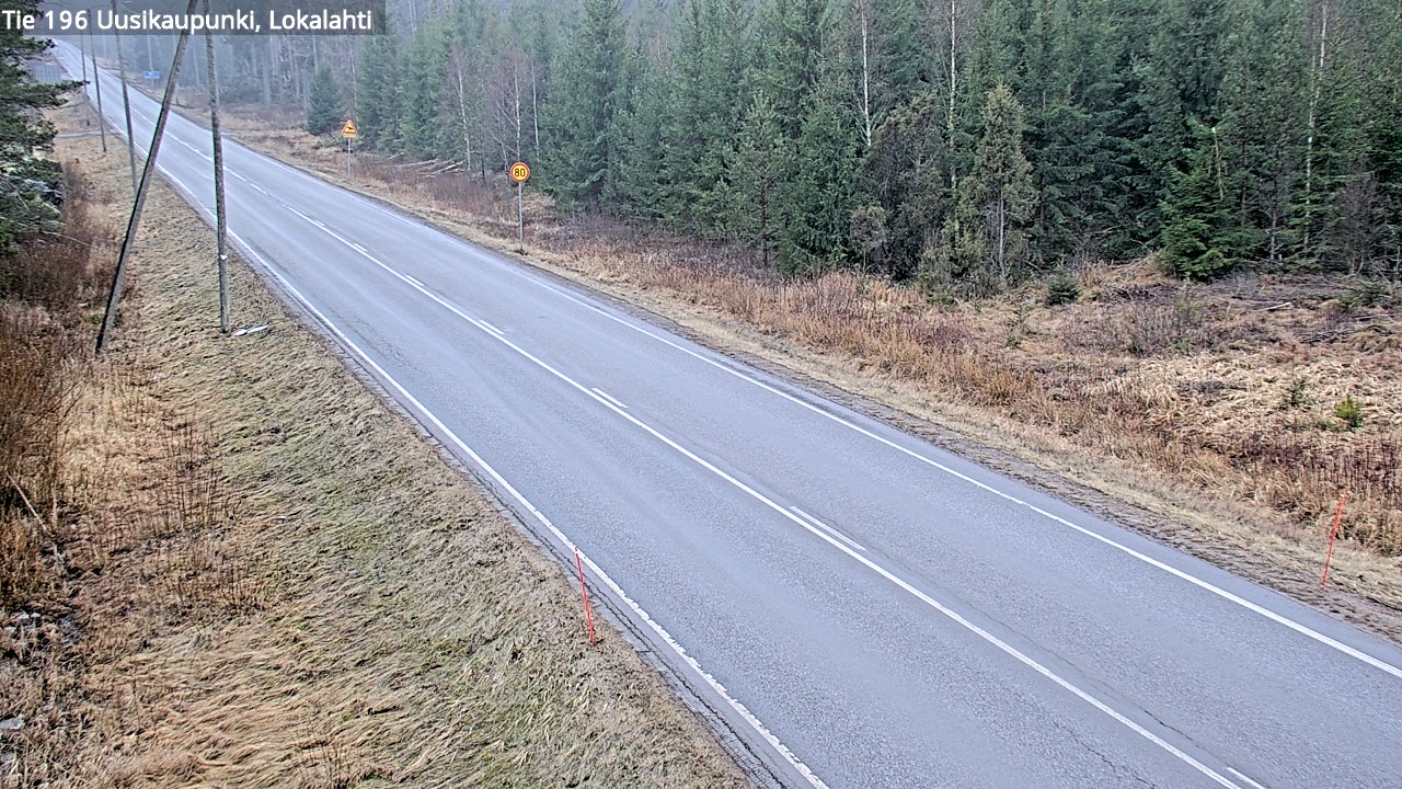 Kelikamerat Kuva Tie 196 Uusikaupunki, Lokalahti, Uusikaupunki, Varsinais-Suomi