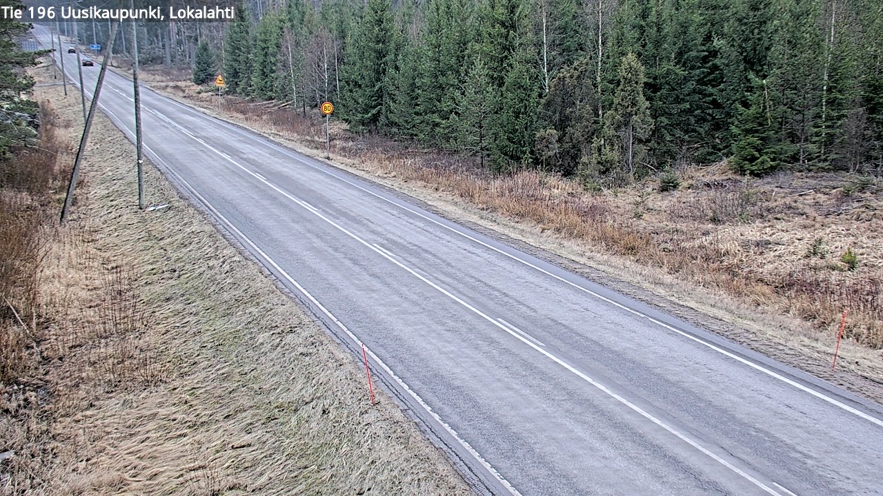 Kelikamerat Kuva Tie 196 Uusikaupunki, Lokalahti, Uusikaupunki, Varsinais-Suomi