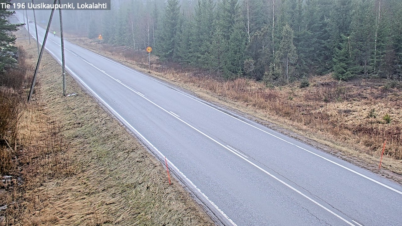 Kelikamerat Kuva Tie 196 Uusikaupunki, Lokalahti, Uusikaupunki, Varsinais-Suomi