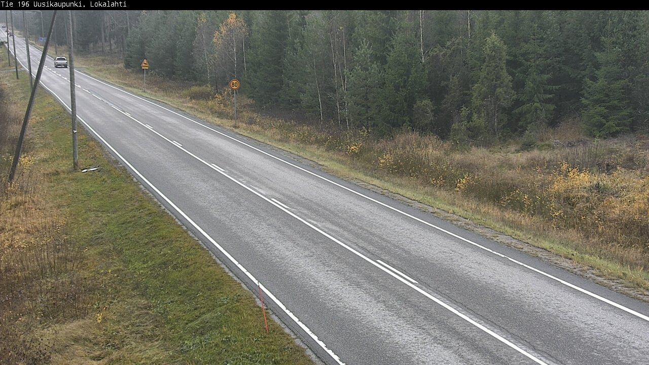 Kelikamerat Kuva Tie 196 Uusikaupunki, Lokalahti, Uusikaupunki, Varsinais-Suomi