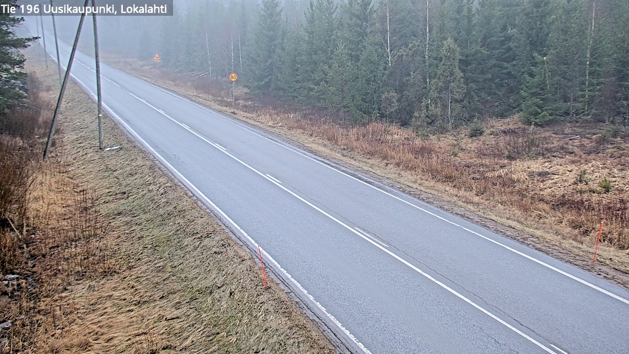 Kelikamerat Kuva Tie 196 Uusikaupunki, Lokalahti, Uusikaupunki, Varsinais-Suomi