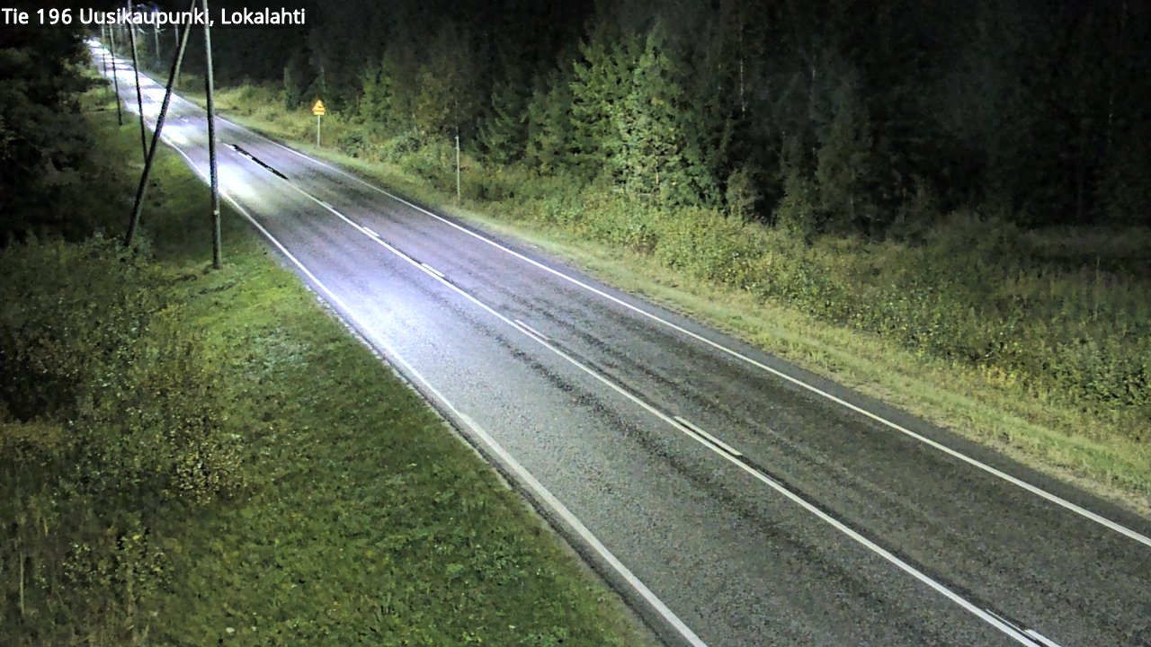 Kelikamerat Kuva Tie 196 Uusikaupunki, Lokalahti, Uusikaupunki, Varsinais-Suomi