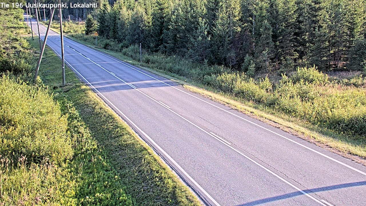 Kelikamerat Kuva Tie 196 Uusikaupunki, Lokalahti, Uusikaupunki, Varsinais-Suomi