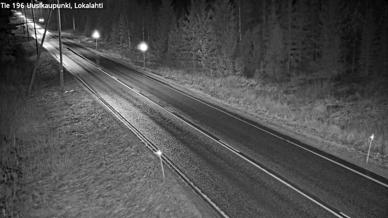 Kelikamerat Kuva Tie 196 Uusikaupunki, Lokalahti, Uusikaupunki, Varsinais-Suomi