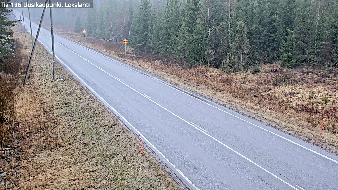 Kelikamerat Kuva Tie 196 Uusikaupunki, Lokalahti, Uusikaupunki, Varsinais-Suomi