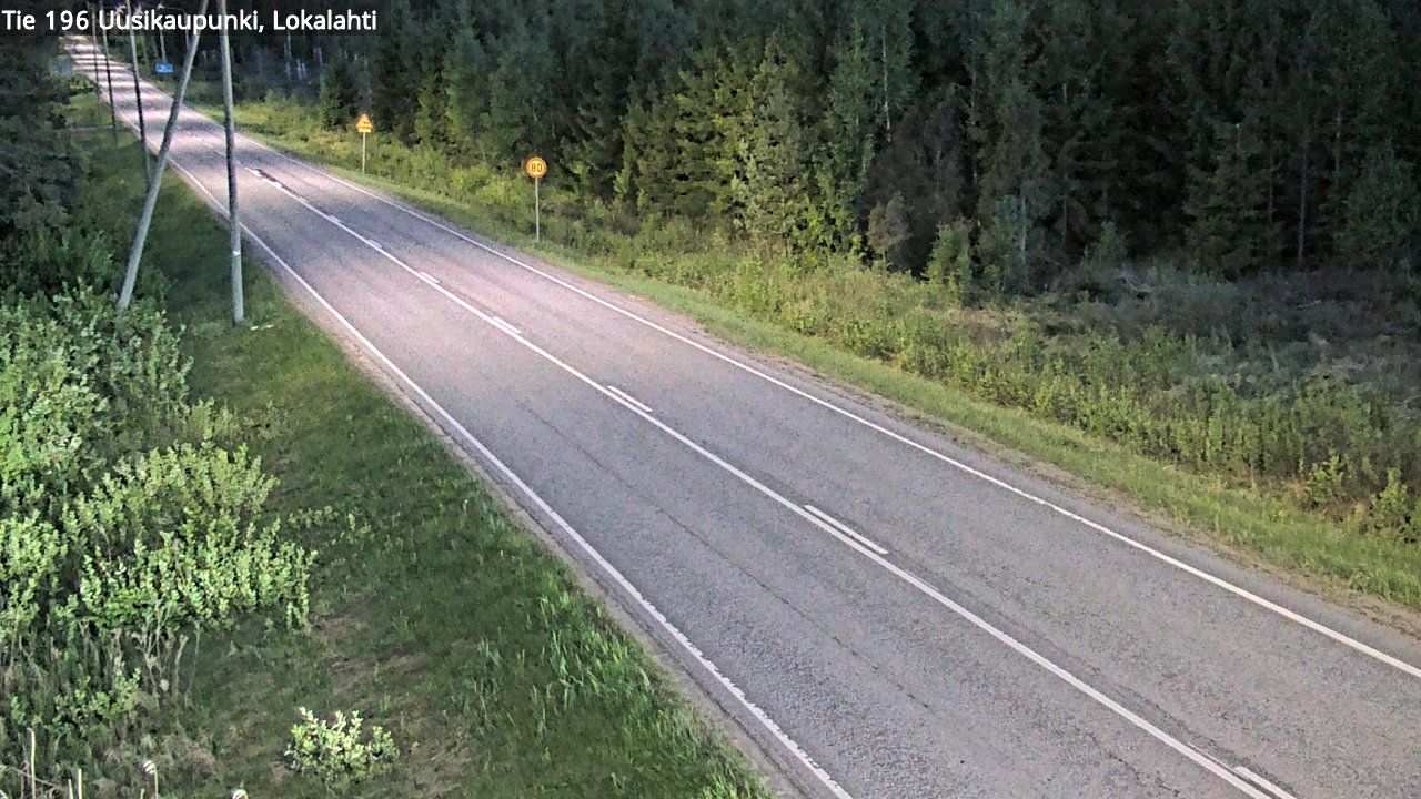 Kelikamerat Kuva Tie 196 Uusikaupunki, Lokalahti, Uusikaupunki, Varsinais-Suomi