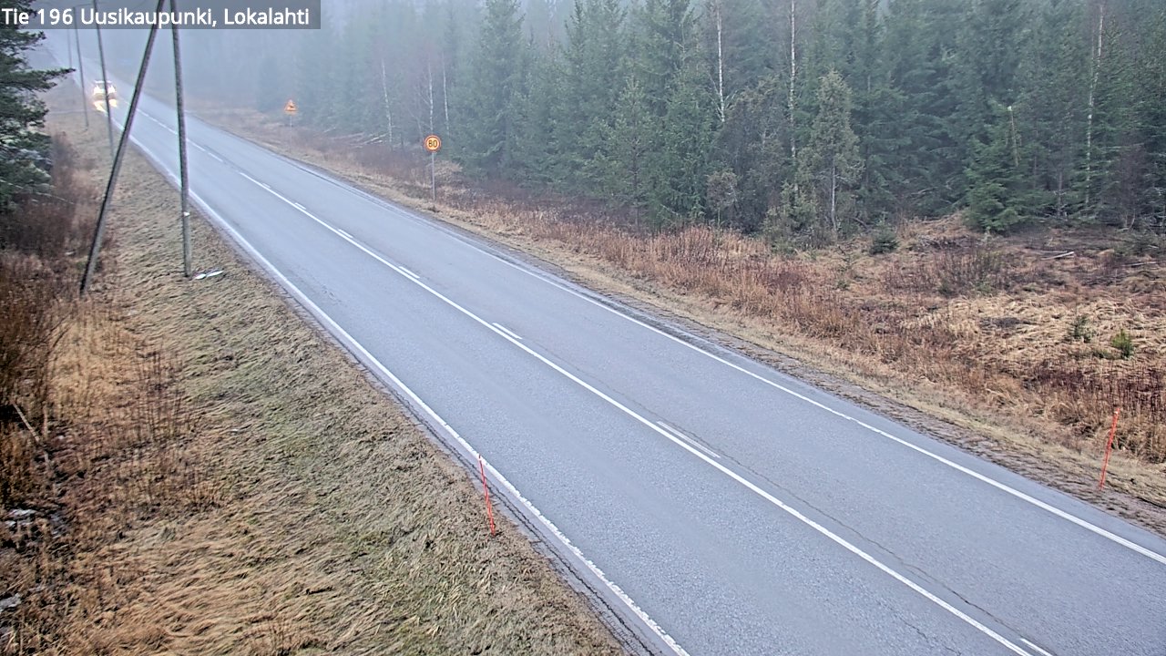 Kelikamerat Kuva Tie 196 Uusikaupunki, Lokalahti, Uusikaupunki, Varsinais-Suomi