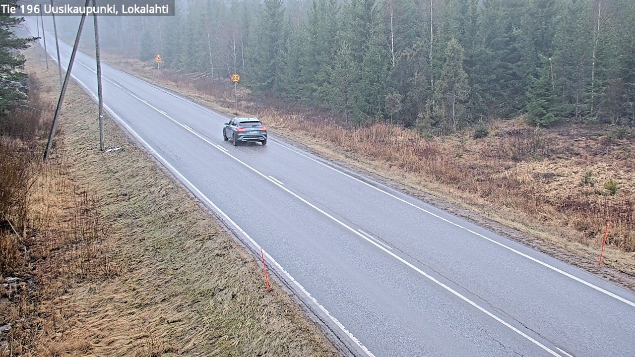 Kelikamerat Kuva Tie 196 Uusikaupunki, Lokalahti, Uusikaupunki, Varsinais-Suomi