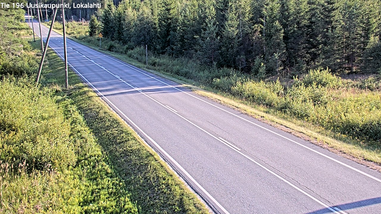Kelikamerat Kuva Tie 196 Uusikaupunki, Lokalahti, Uusikaupunki, Varsinais-Suomi