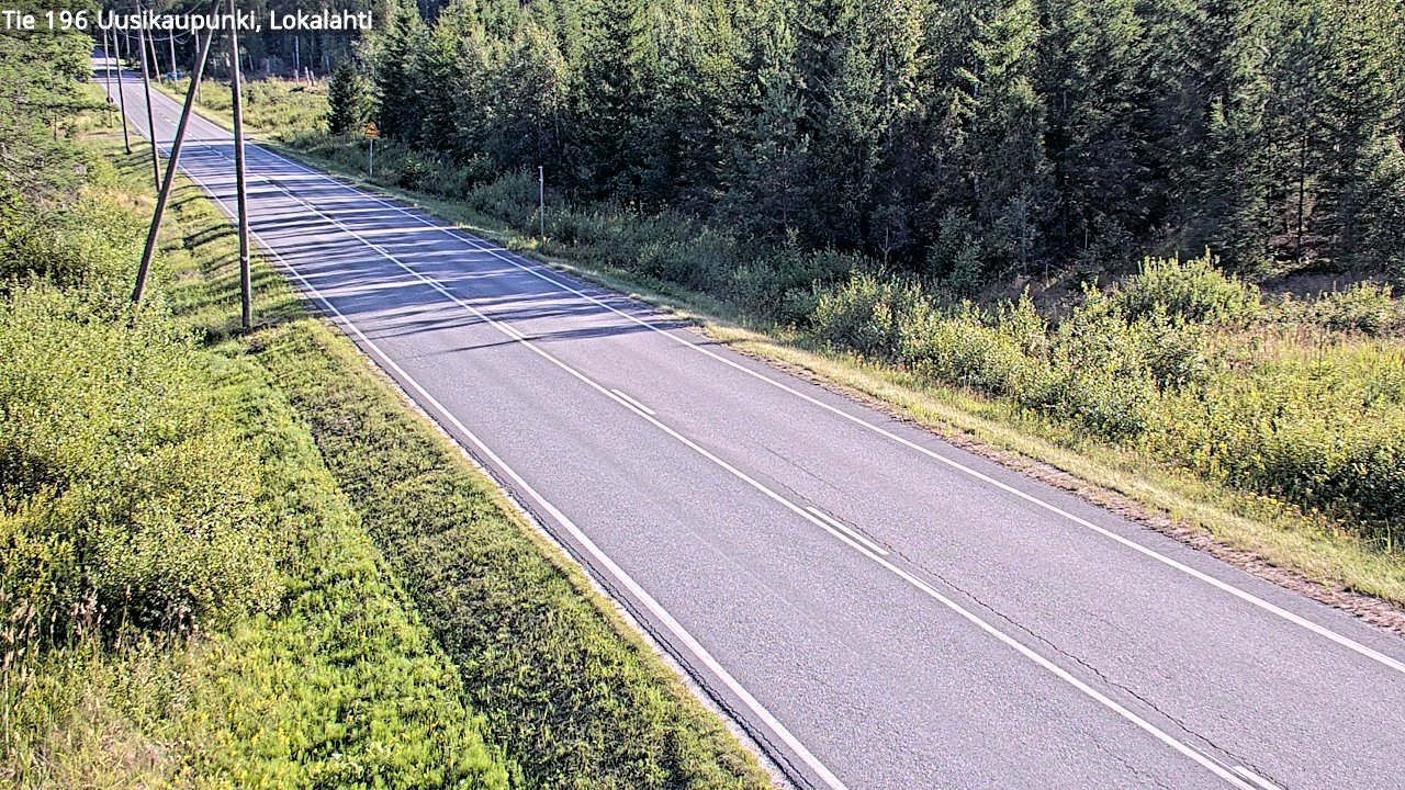 Kelikamerat Kuva Tie 196 Uusikaupunki, Lokalahti, Uusikaupunki, Varsinais-Suomi