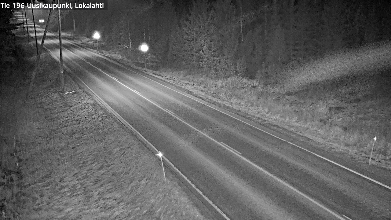 Weather Camera Image Väg 196 Nystad, Lokalax, Uusikaupunki, Varsinais-Suomi