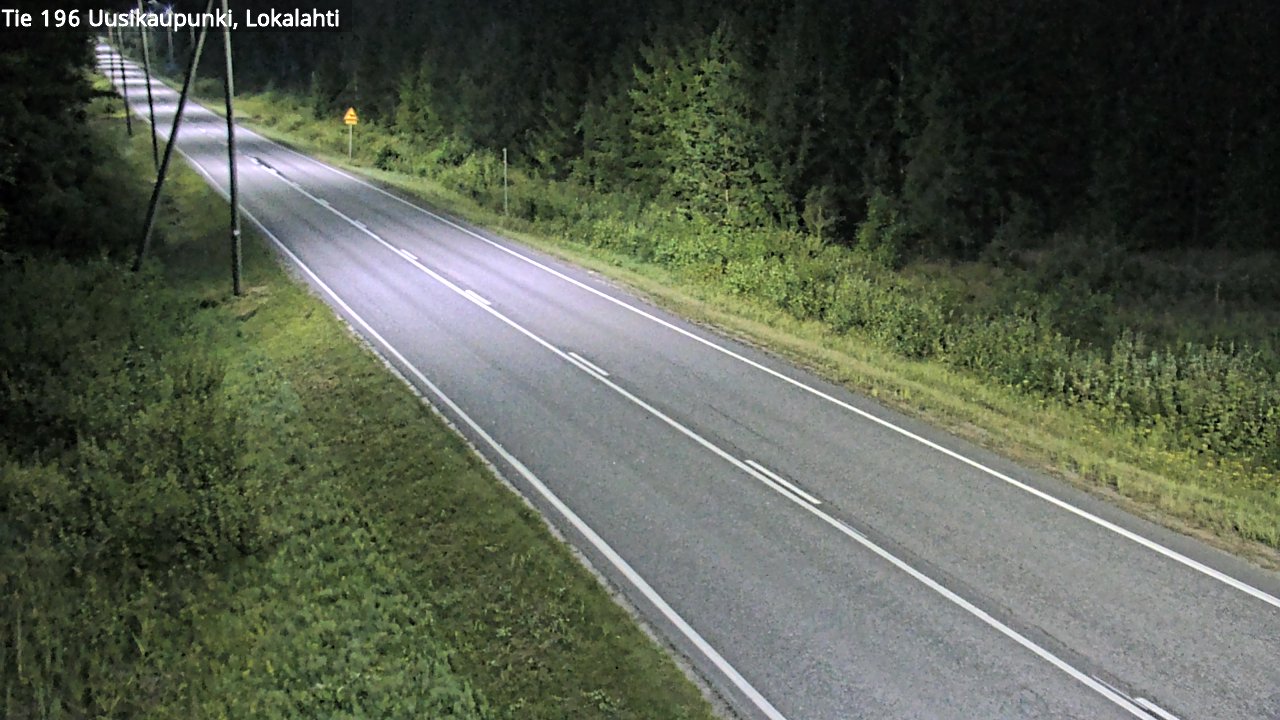 Kelikamerat Kuva Tie 196 Uusikaupunki, Lokalahti, Uusikaupunki, Varsinais-Suomi