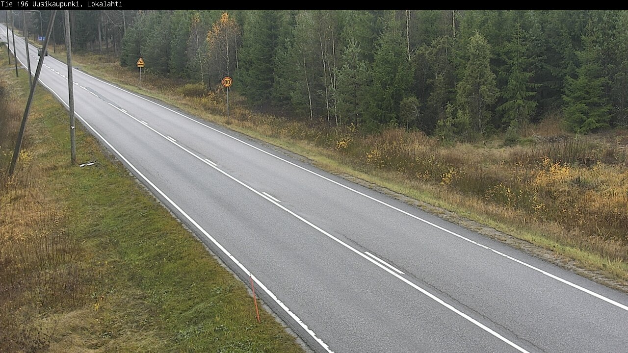 Kelikamerat Kuva Tie 196 Uusikaupunki, Lokalahti, Uusikaupunki, Varsinais-Suomi