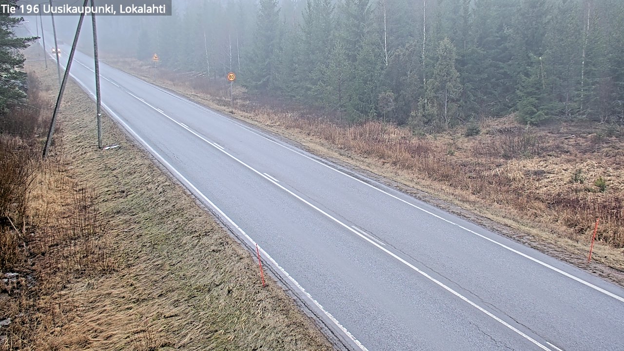 Kelikamerat Kuva Tie 196 Uusikaupunki, Lokalahti, Uusikaupunki, Varsinais-Suomi