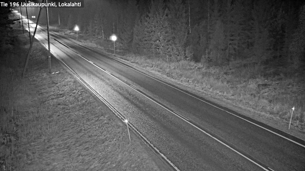 Kelikamerat Kuva Tie 196 Uusikaupunki, Lokalahti, Uusikaupunki, Varsinais-Suomi