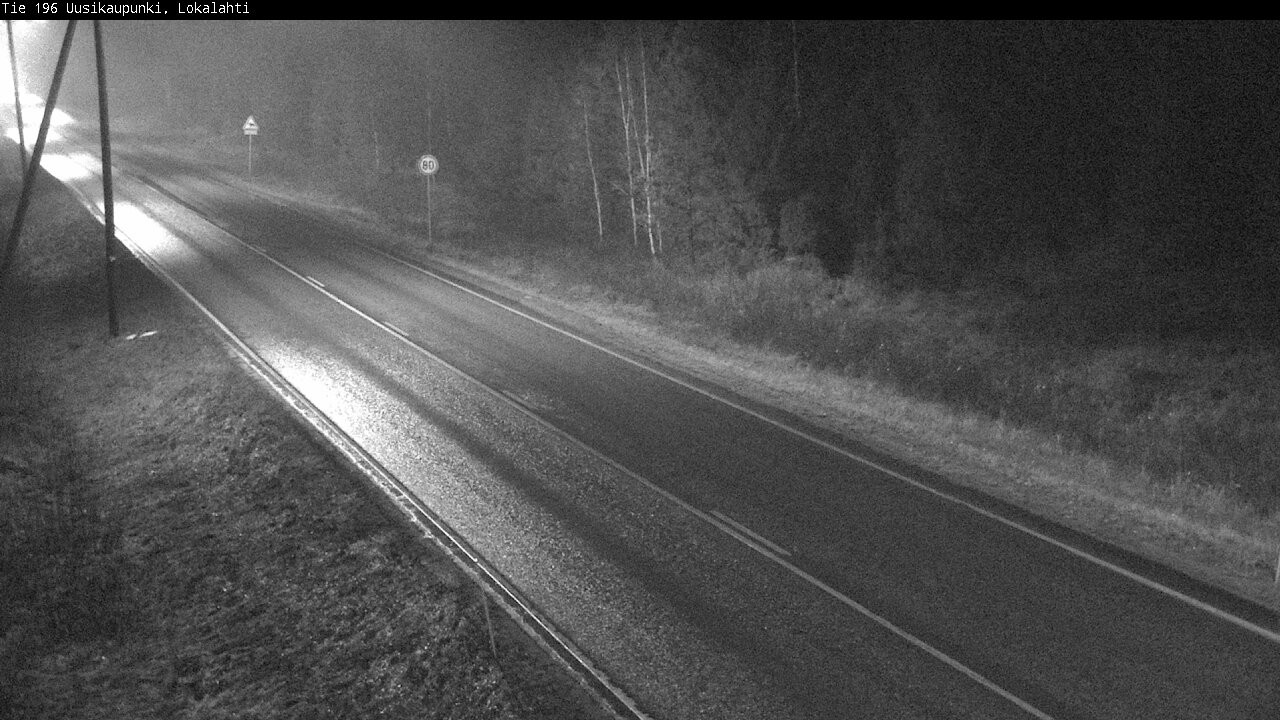 Weather Camera Image Väg 196 Nystad, Lokalax, Uusikaupunki, Varsinais-Suomi