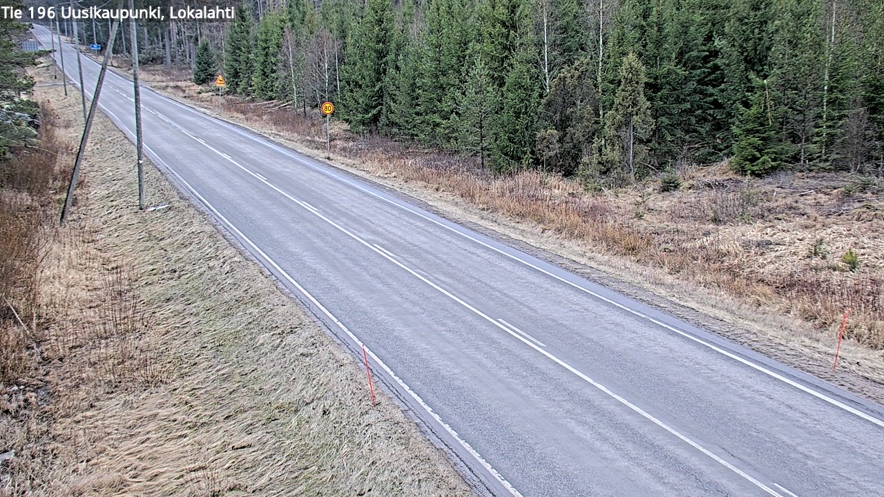 Kelikamerat Kuva Tie 196 Uusikaupunki, Lokalahti, Uusikaupunki, Varsinais-Suomi