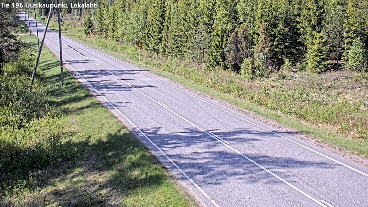 Kelikamerat Kuva Tie 196 Uusikaupunki, Lokalahti, Uusikaupunki, Varsinais-Suomi