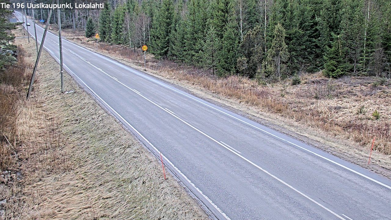 Kelikamerat Kuva Tie 196 Uusikaupunki, Lokalahti, Uusikaupunki, Varsinais-Suomi