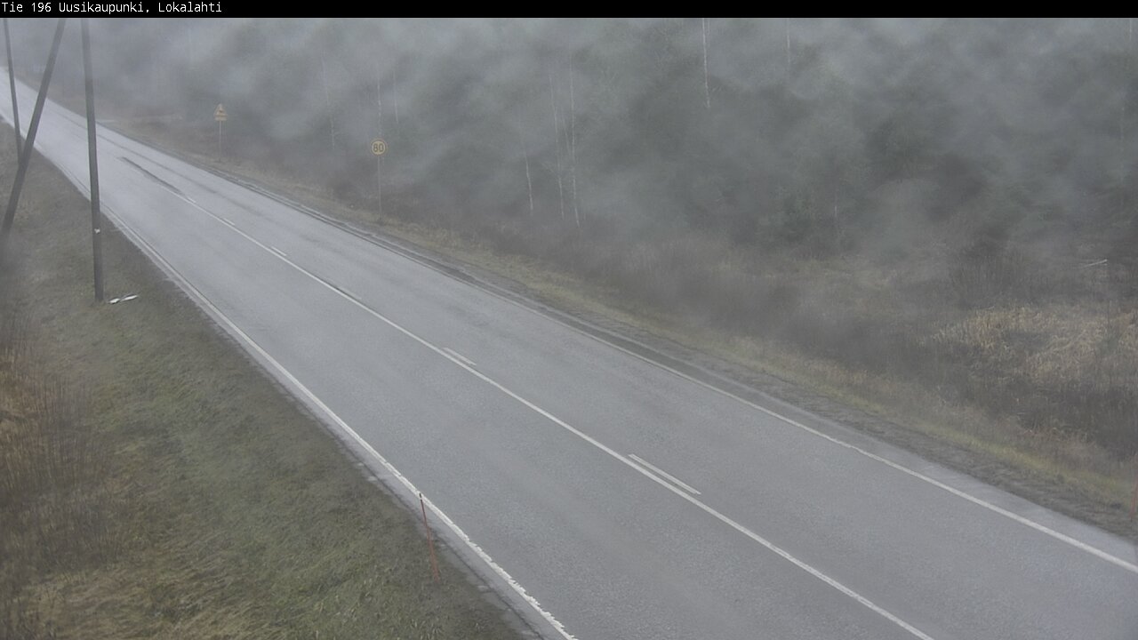 Weather Camera Image Väg 196 Nystad, Lokalax, Uusikaupunki, Varsinais-Suomi