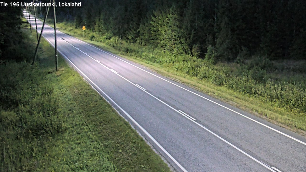 Kelikamerat Kuva Tie 196 Uusikaupunki, Lokalahti, Uusikaupunki, Varsinais-Suomi