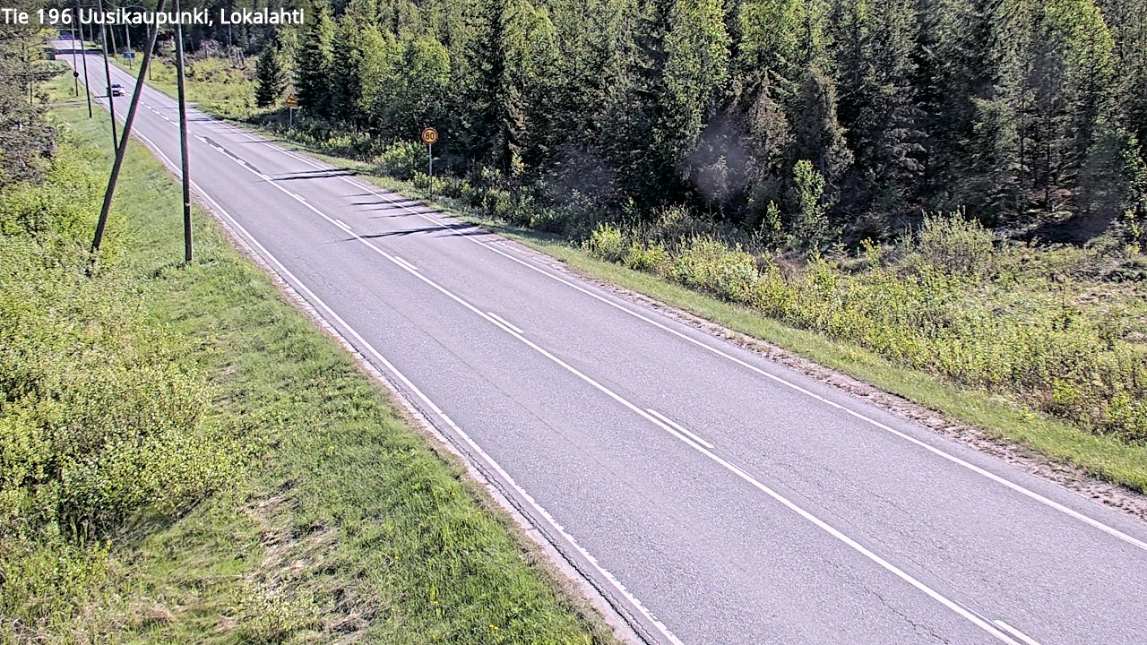 Kelikamerat Kuva Tie 196 Uusikaupunki, Lokalahti, Uusikaupunki, Varsinais-Suomi
