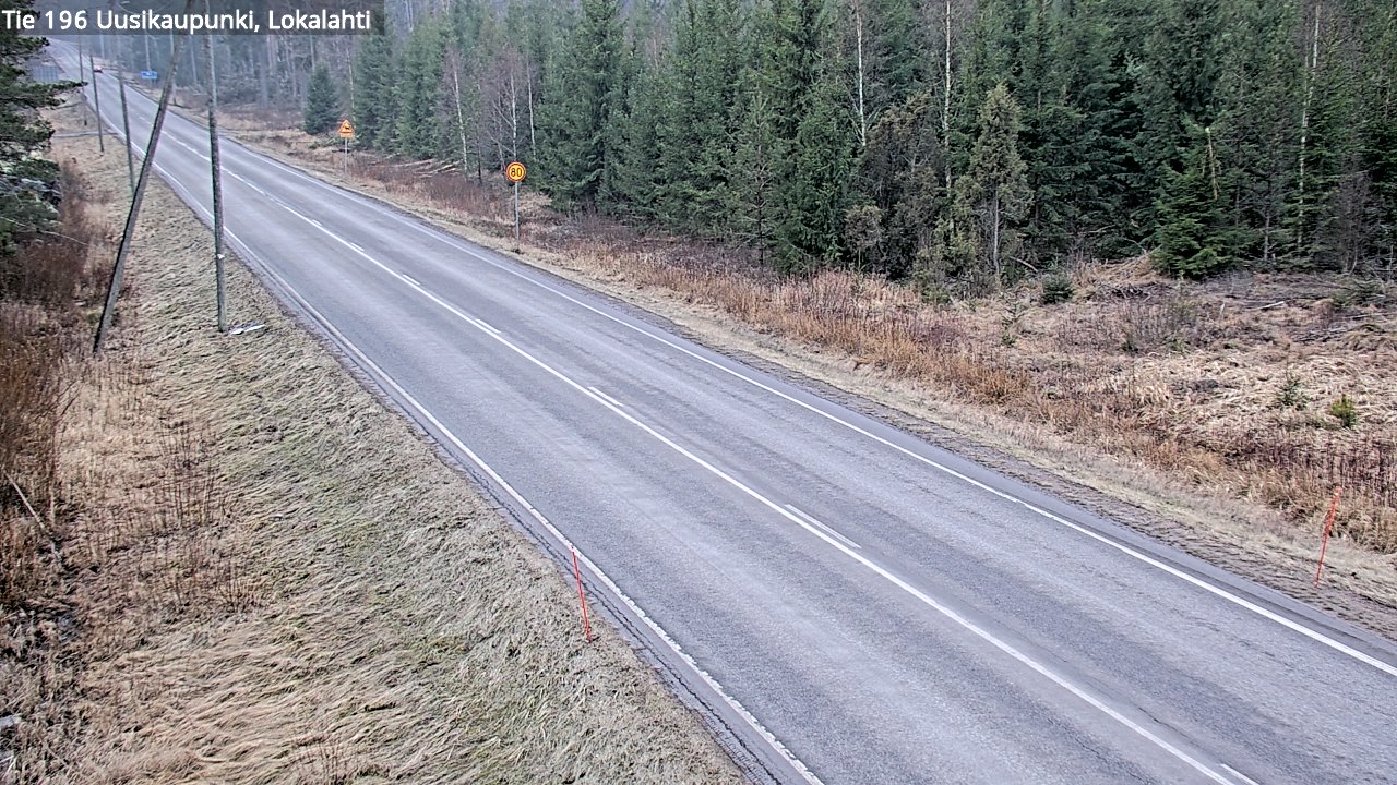 Kelikamerat Kuva Tie 196 Uusikaupunki, Lokalahti, Uusikaupunki, Varsinais-Suomi