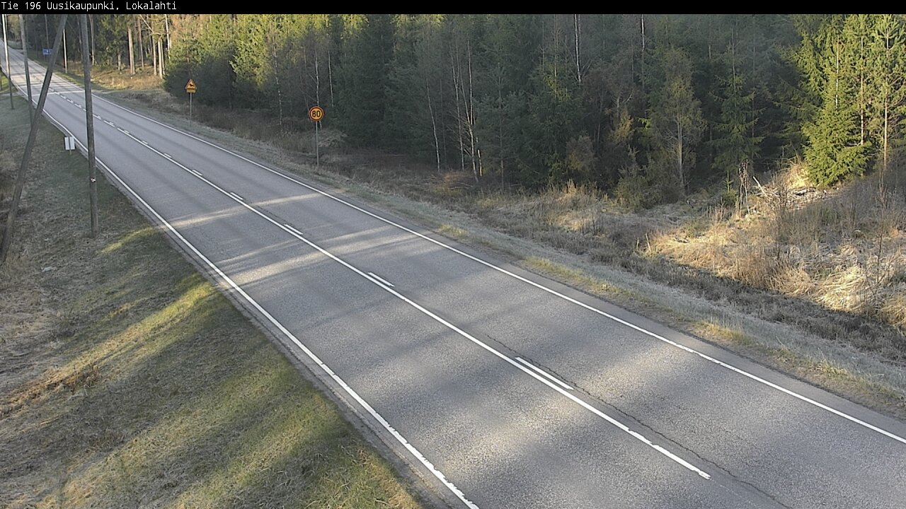 Kelikamerat Kuva Tie 196 Uusikaupunki, Lokalahti, Uusikaupunki, Varsinais-Suomi