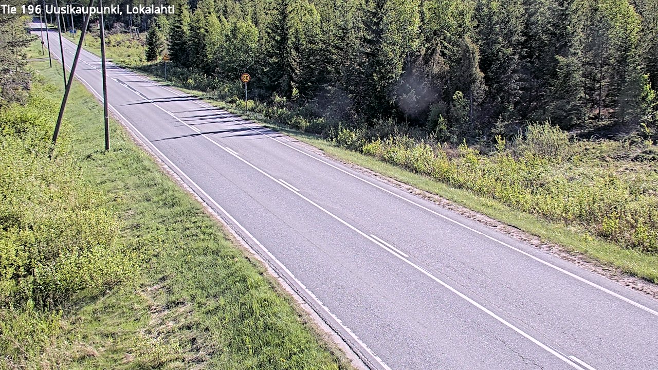 Kelikamerat Kuva Tie 196 Uusikaupunki, Lokalahti, Uusikaupunki, Varsinais-Suomi