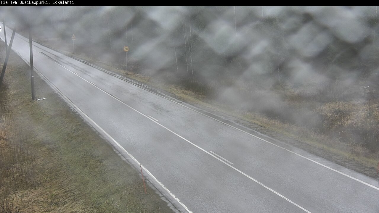 Weather Camera Image Väg 196 Nystad, Lokalax, Uusikaupunki, Varsinais-Suomi