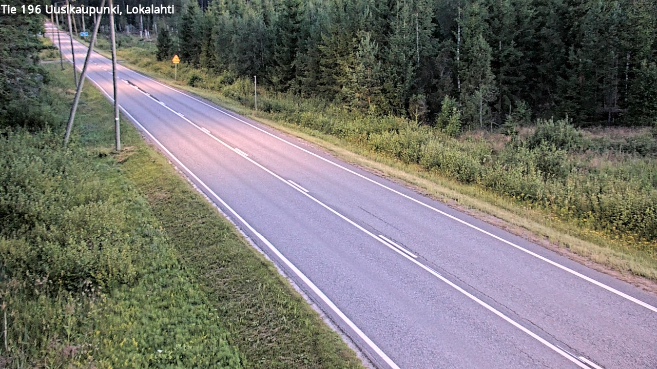 Kelikamerat Kuva Tie 196 Uusikaupunki, Lokalahti, Uusikaupunki, Varsinais-Suomi
