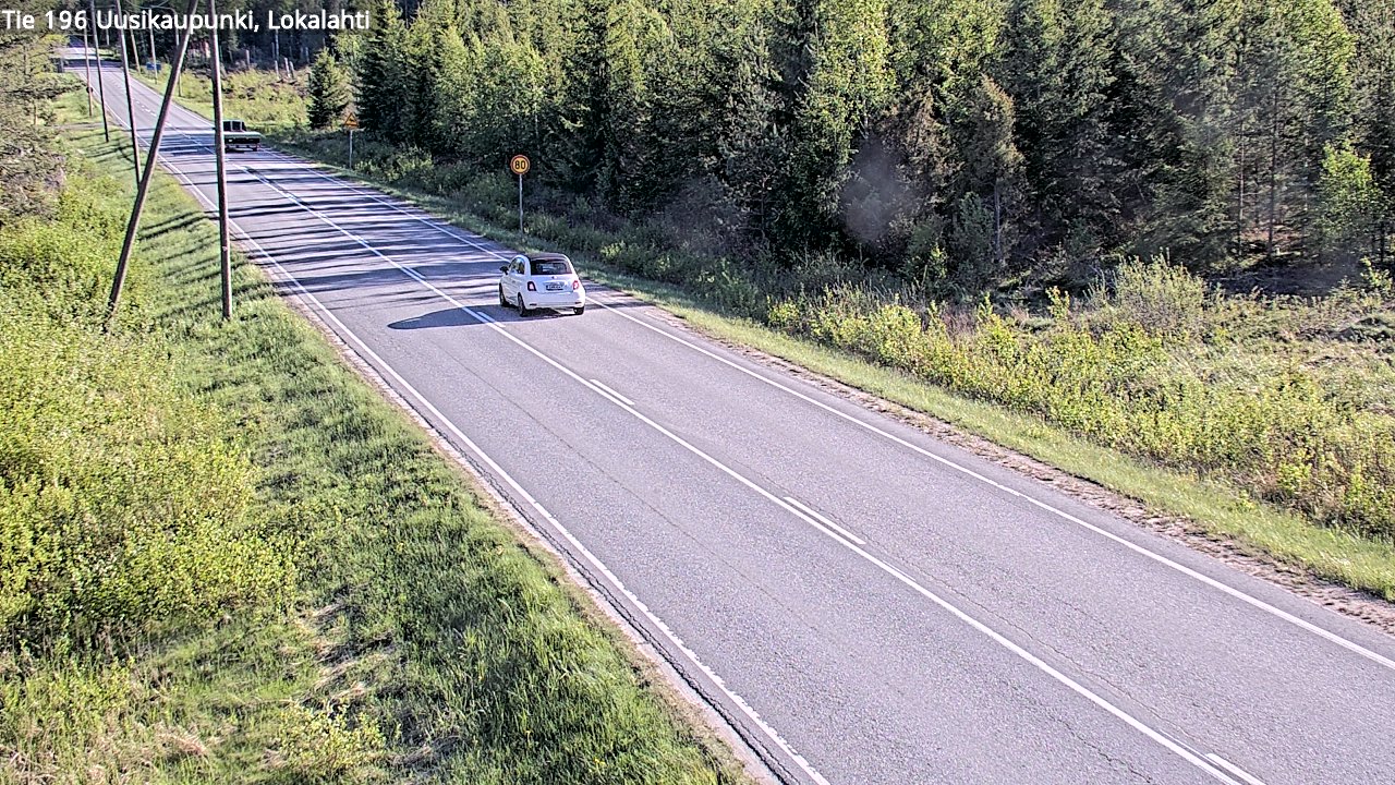 Kelikamerat Kuva Tie 196 Uusikaupunki, Lokalahti, Uusikaupunki, Varsinais-Suomi