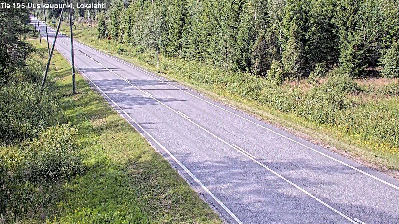 Kelikamerat Kuva Tie 196 Uusikaupunki, Lokalahti, Uusikaupunki, Varsinais-Suomi