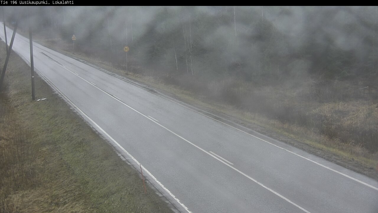 Weather Camera Image Väg 196 Nystad, Lokalax, Uusikaupunki, Varsinais-Suomi