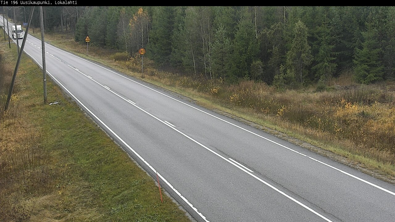 Kelikamerat Kuva Tie 196 Uusikaupunki, Lokalahti, Uusikaupunki, Varsinais-Suomi