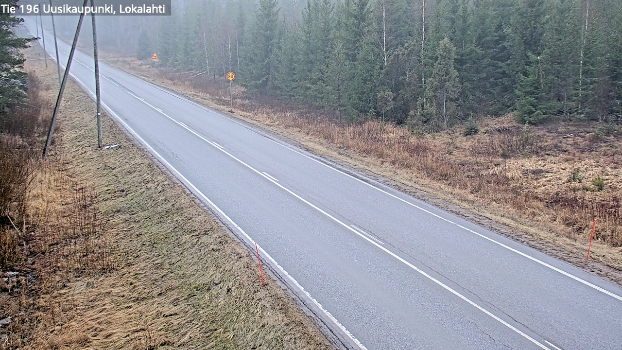 Kelikamerat Kuva Tie 196 Uusikaupunki, Lokalahti, Uusikaupunki, Varsinais-Suomi