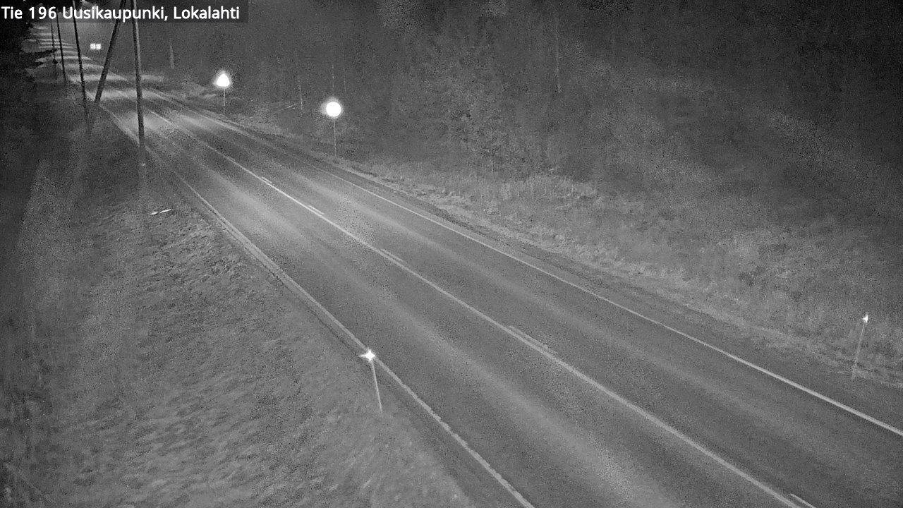 Weather Camera Image Väg 196 Nystad, Lokalax, Uusikaupunki, Varsinais-Suomi