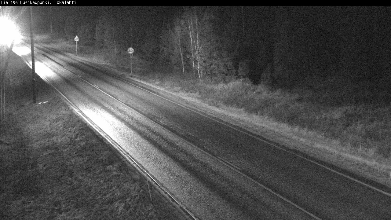 Weather Camera Image Väg 196 Nystad, Lokalax, Uusikaupunki, Varsinais-Suomi