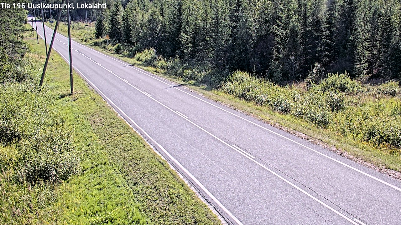 Kelikamerat Kuva Tie 196 Uusikaupunki, Lokalahti, Uusikaupunki, Varsinais-Suomi