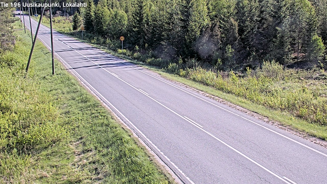 Kelikamerat Kuva Tie 196 Uusikaupunki, Lokalahti, Uusikaupunki, Varsinais-Suomi